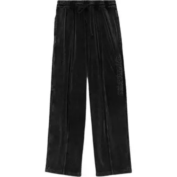 Alexander Wang Трикотажные спортивные штаны унисекс черные