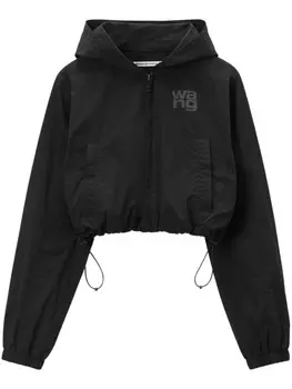 Alexander Wang укороченная куртка на молнии, черный