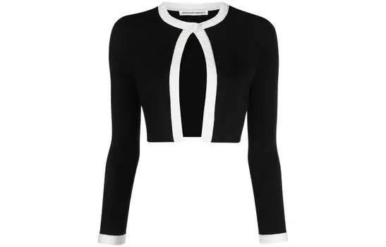 Alexander Wang Укороченный топ женский черный