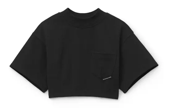 Alexander Wang Укороченный топ женский черный