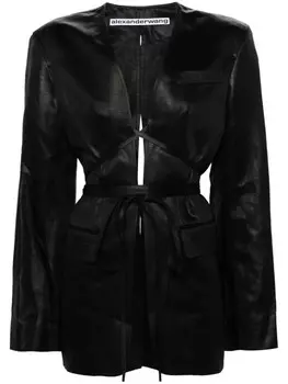 Alexander Wang жакет без застежки, черный