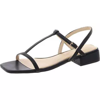 Alexandra женские регулируемые туфли из искусственной кожи на блочном каблуке Things II Come, черный