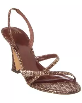 Alexandre Birman Tita Bell 85 сандалии с открытой пяткой, золотой