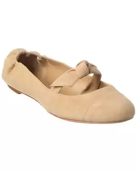 Alexandre Birman Замшевые балетки Clarita Clarita, коричневый