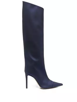 Alexandre Vauthier сапоги с заостренным носком, синий