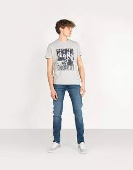 Alexis мужская серая футболка Pepe Jeans, серый