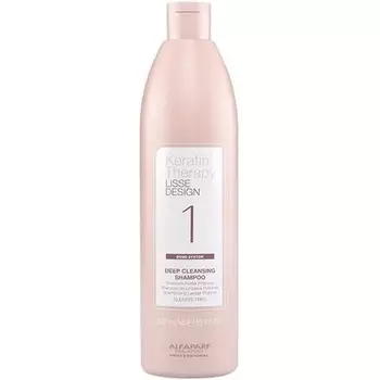 Alfaparf Keratin Therapy Lisse Design Глубоко очищающий шампунь 500мл Alfaparf Milano