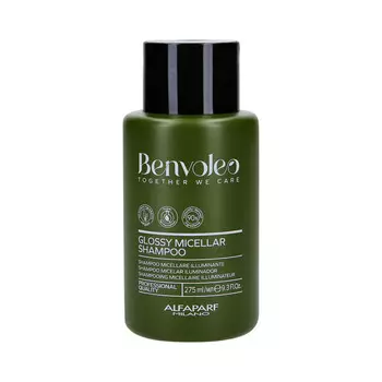 Alfaparf Milano Benvoleo Glossy Micellar Shampoo, Глянцевый мицеллярный шампунь, 275мл