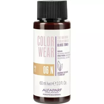 Alfaparf Milano Color Wear Блестящий тоник 06N 60 мл