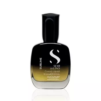 Alfaparf Milano Semi di Lino Sublime Cristalli Liquidi Разглаживающая сыворотка для волос, ограниченная серия, 1,01 эт. унция