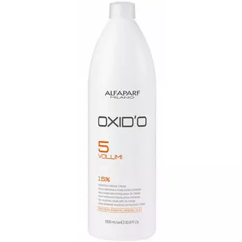 Alfaparf, Oxido, Крем-оксидант 5 Vol 1,5%, для красок Evolution, 1000 мл
