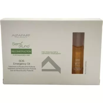 Alfaparf Semi Di Lino Reconstruction SOS Emergency Oil 13мл Alfaparf Milano