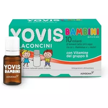 Alfasigma Bambini Пробиотики и витамины группы B, Yovis