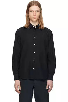 Алгот расслабленная хлопковая льняная рубашка Norse Projects, синий