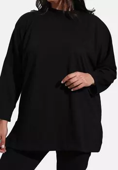 ALIA Plus Size Modanisa, Топ с длинными рукавами черный