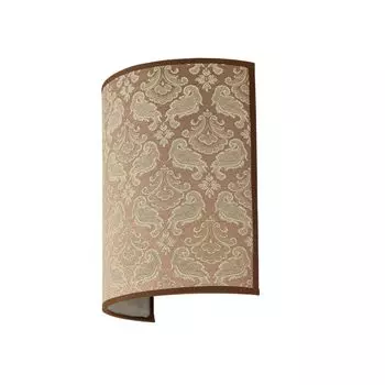 ALICE Декоративный настенный светильник E27 Внутренний тканевый абажур Бежевый настенный светильник Лофт Полукруглый для прихожей Гостиная Спальня Licht-Erlebnisse