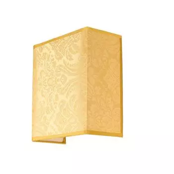 ALICE Квадратный настенный светильник с тканевым абажуром серо-коричневого цвета в стиле лофт, настенный светильник для спальни, гостиной Licht-Erlebnisse