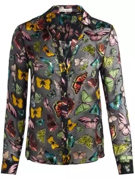 Alice + olivia блузка Элоизы, черный