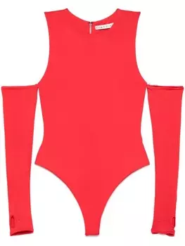 Alice + olivia боди Olea, красный