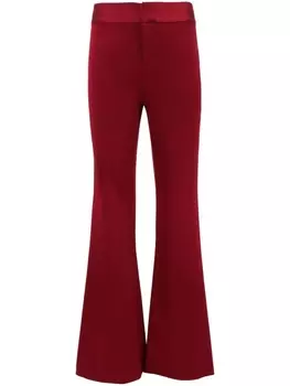 alice + olivia брюки bootcut Deanna, красный