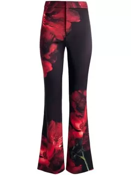 Alice + olivia брюки Ронни, черный