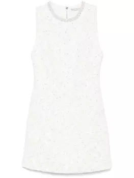 Alice + olivia платье мини Coley, белый
