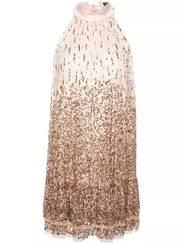 Alice + olivia платье мини Zenon, розовый