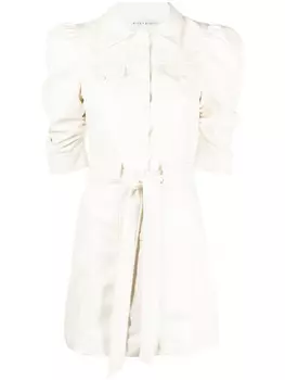 Alice + olivia платье-рубашка Magali, нейтральный