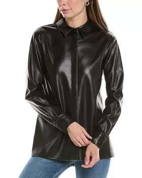 alice + olivia рубашка оверсайз Willa, черный