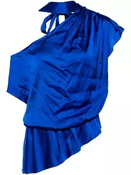 Alice + olivia топ Mitsuko, синий