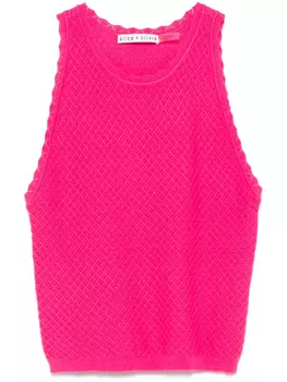 Alice + olivia топ Rydel, розовый