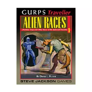 Alien Races #1 - Zhodani and Vargr, Traveller (GURPS 1st-3rd Edition) (Steve Jackson Games), мягкая обложка