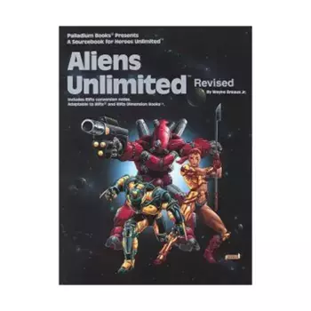 Aliens Unlimited (Revised Edition), Heroes Unlimited, мягкая обложка