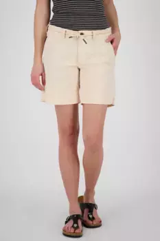 Alife & Kickin Shorts "JuleAK Long Shorts женские спортивные штаны, шорты", кремовый