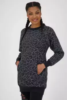 Alife & Kickin спортивное платье "DeliaAK спортивное платье женское спортивное платье, платье", черный