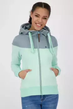Alife & Kickin толстовка с капюшоном "PalinaAK Толстовка женская толстовка с капюшоном, толстовка", цвет Mint Melange