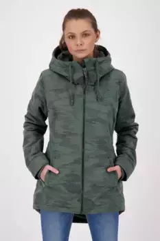 Alife & Kickin зимняя куртка "LilouAK B Jacket женская зимняя куртка, куртка на подкладке", цвет Dark Forest