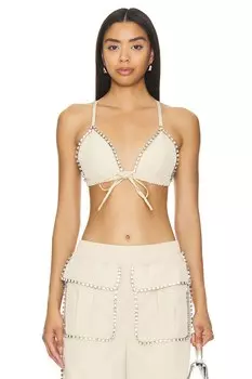 Алин топ Camila Coelho, коричневый