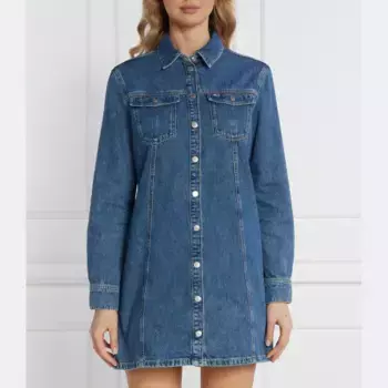 Aline ls джинсовое платье Tommy Hilfiger, синий