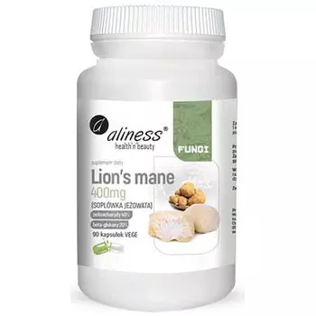 Aliness, Fungi Lion's Mane 400 мг 90 капсул
