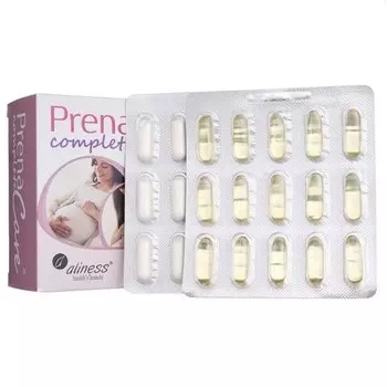 Aliness PrenaCare Complete для женщин, 60 капсул Aliness - Medicaline