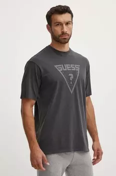 ALINO хлопковая футболка Guess, серый