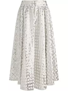 Алиса + Оливия, юбка Nilda Misi Alice + Olivia, серый