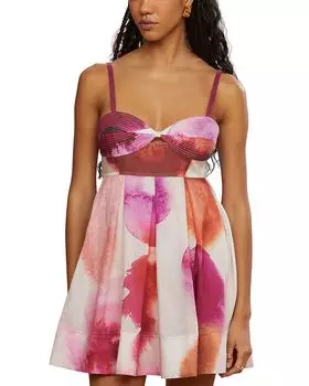 Алисон Мини-платье с принтом Amur, мультиколор