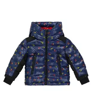 Аликсан пуховик Moncler, синий