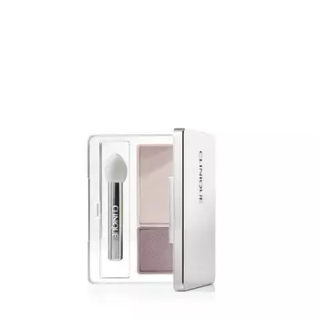 All About Shadow Duo Тени для век для макияжа, безопасные для чувствительных глаз AB Twilight Mauve Brandied Shimmer Clinique