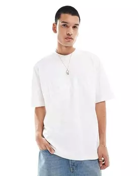 All Белая футболка с логотипом в тон Saints Biggy AllSaints