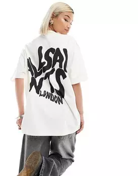 All Белая футболка Saints Orlando с принтом на спине