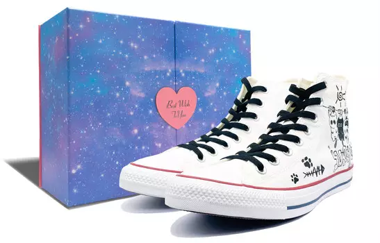All Star Canvas Shoes Unisex High-top Black Converse