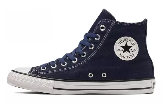 All Star Canvas Shoes Unisex High-top Blue Converse